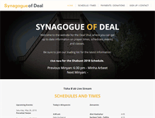 Tablet Screenshot of dealshul.com